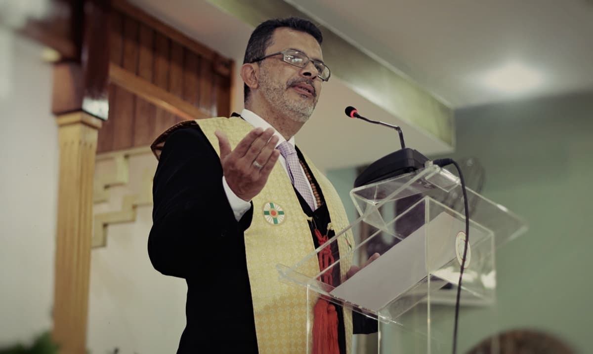 Reverendo Dorgival no Templo