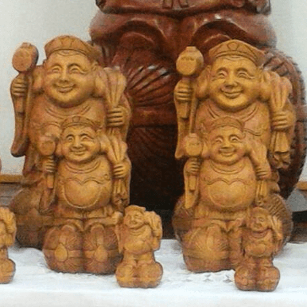 Daikoku de Madeira — 10 cm